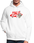 Christmas Skull White - Unisex Bio Hoodie - Weiß