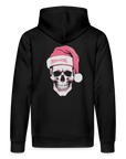 HoHoHo Pink - Unisex Bio Hoodie - Schwarz