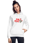 Christmas Skull White - Unisex Bio Hoodie - Weiß