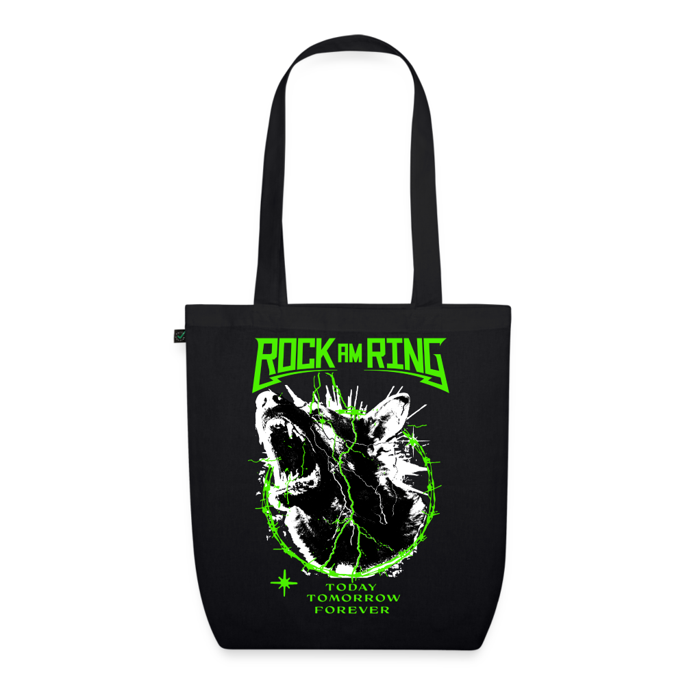 Rock am Ring Dangerdog - EarthPositive Tote Bag - black