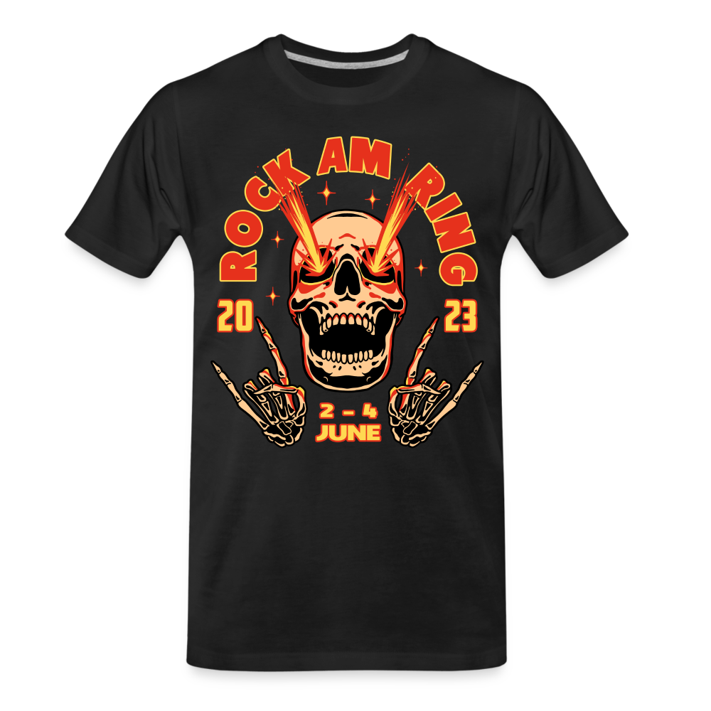 Rock am Ring Rock on Fire - Premium Organic T-Shirt - black