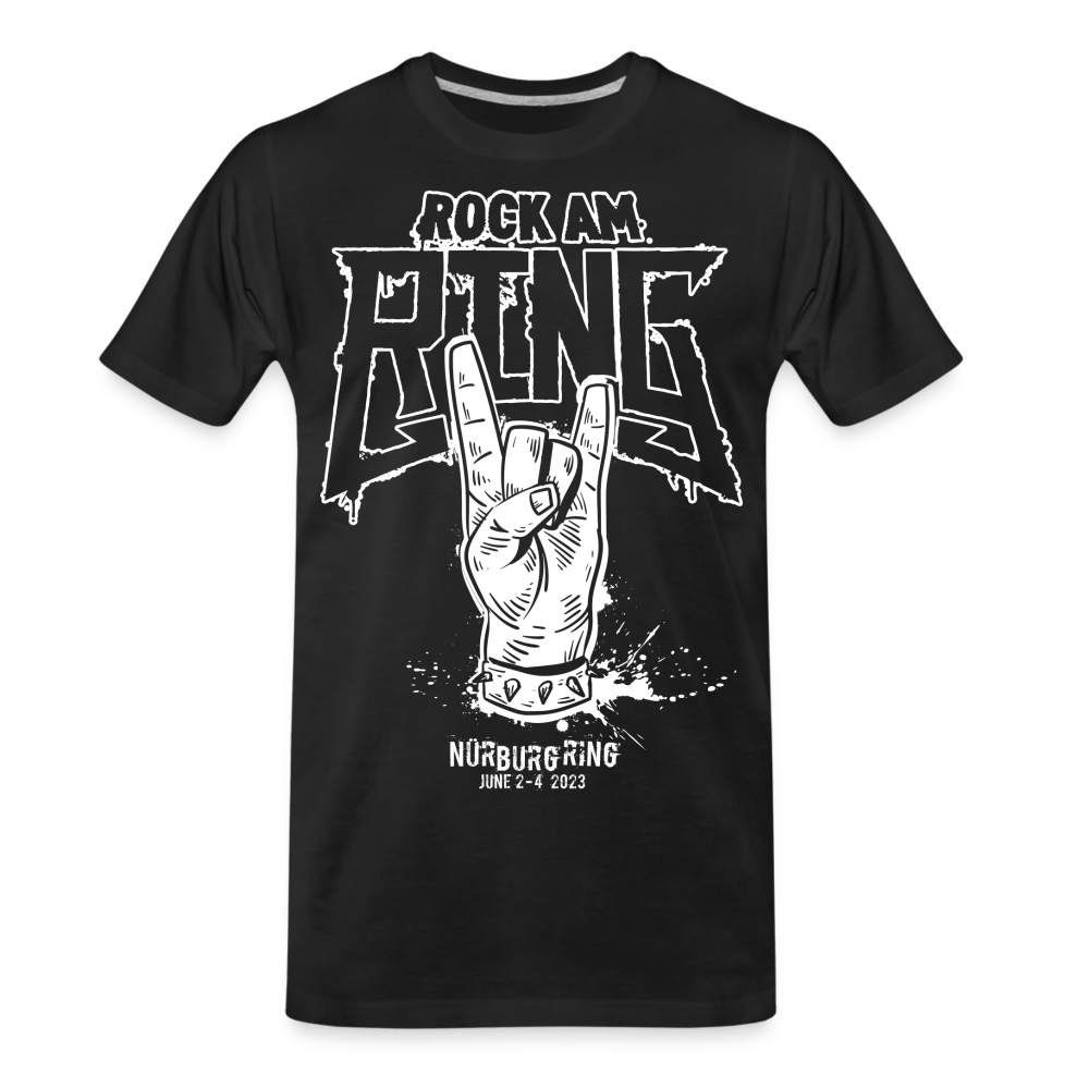 Rock am Ring Rock Horns - Premium Organic T-Shirt - black