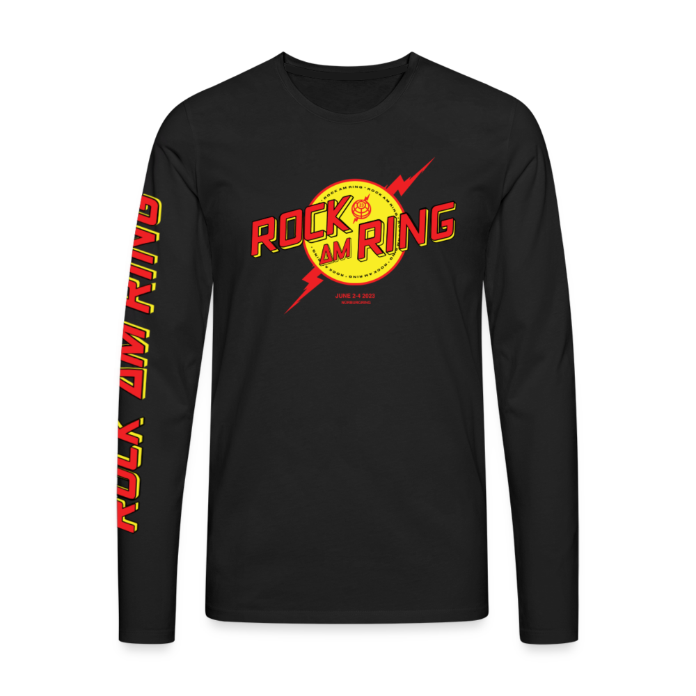 Rock am Ring Circle Logo - Longsleeve T-Shirt - black