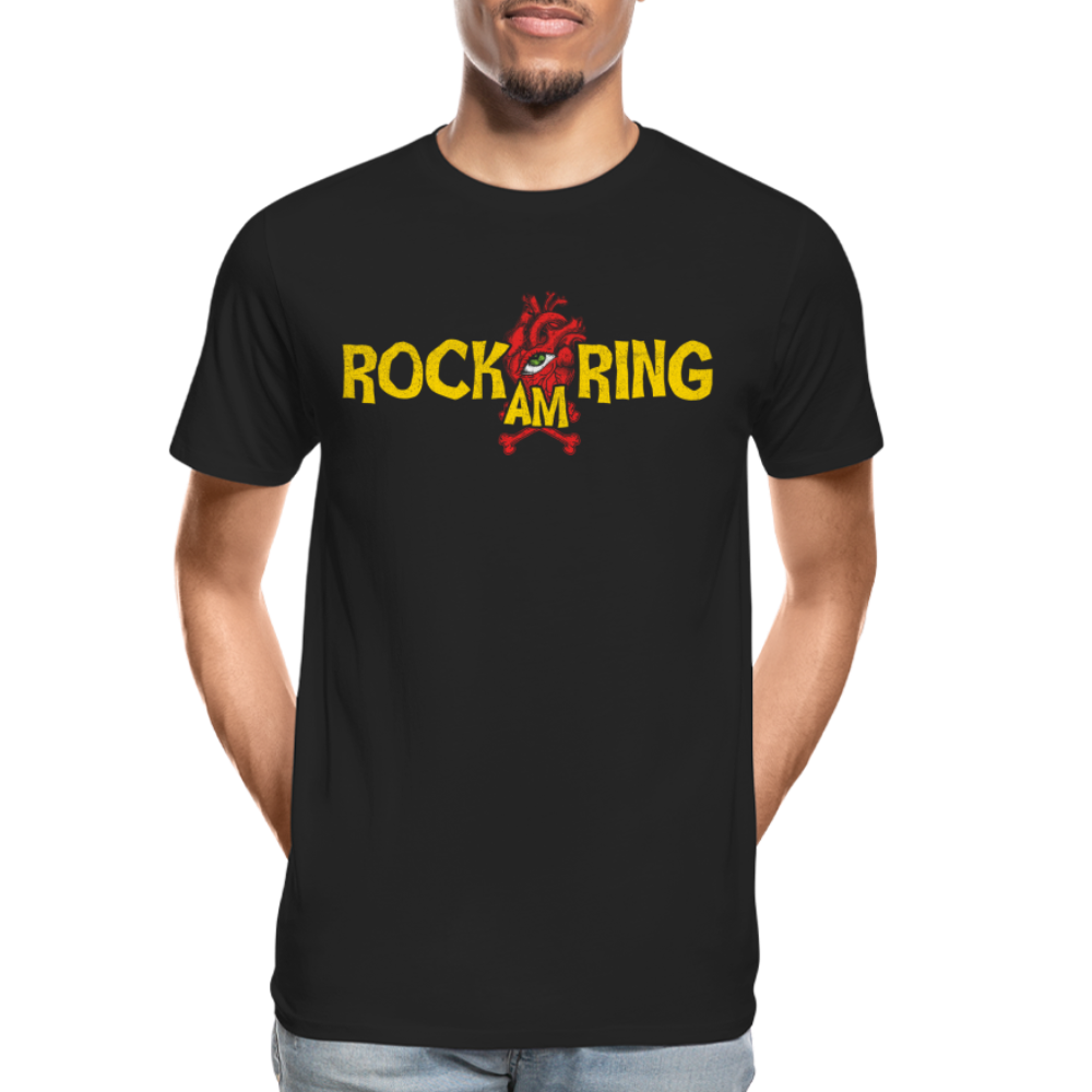 Rock am Ring Skull&#39;n&#39;Crossbones - Unisex Organic T-Shirt - Schwarz