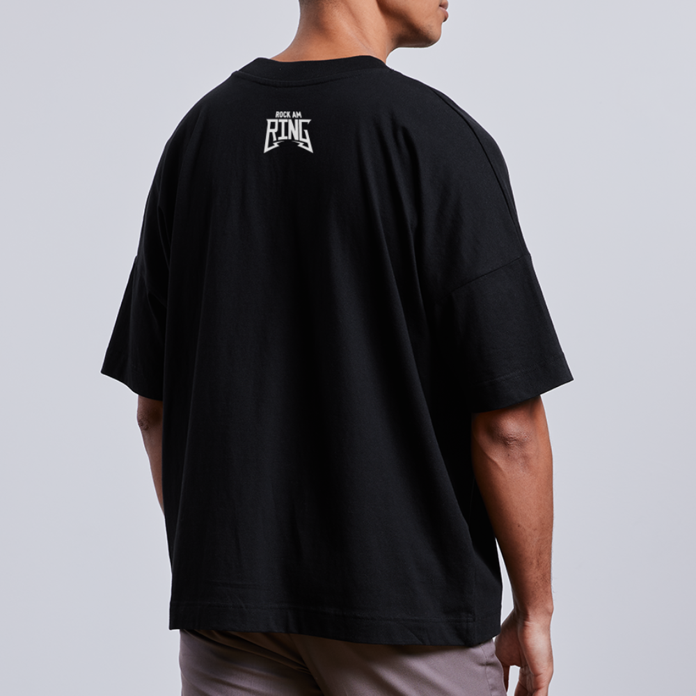 #backtotherocks - Unisex Organic Oversize T-Shirt - Schwarz